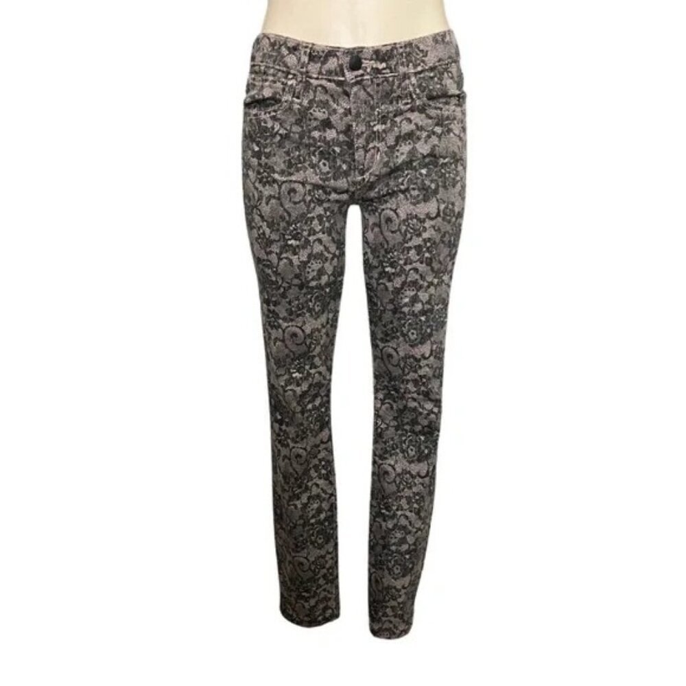 Joe's Jeans Chantilly Lace Low Rise y2k Skinny Jeans - Picture 3 of 7